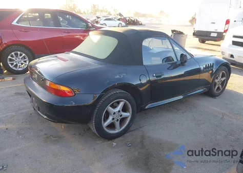 1997 BMW Z3 2.8L Roadster z USA, uszkodzony, nr VIN 4USCJ3327VLC01650